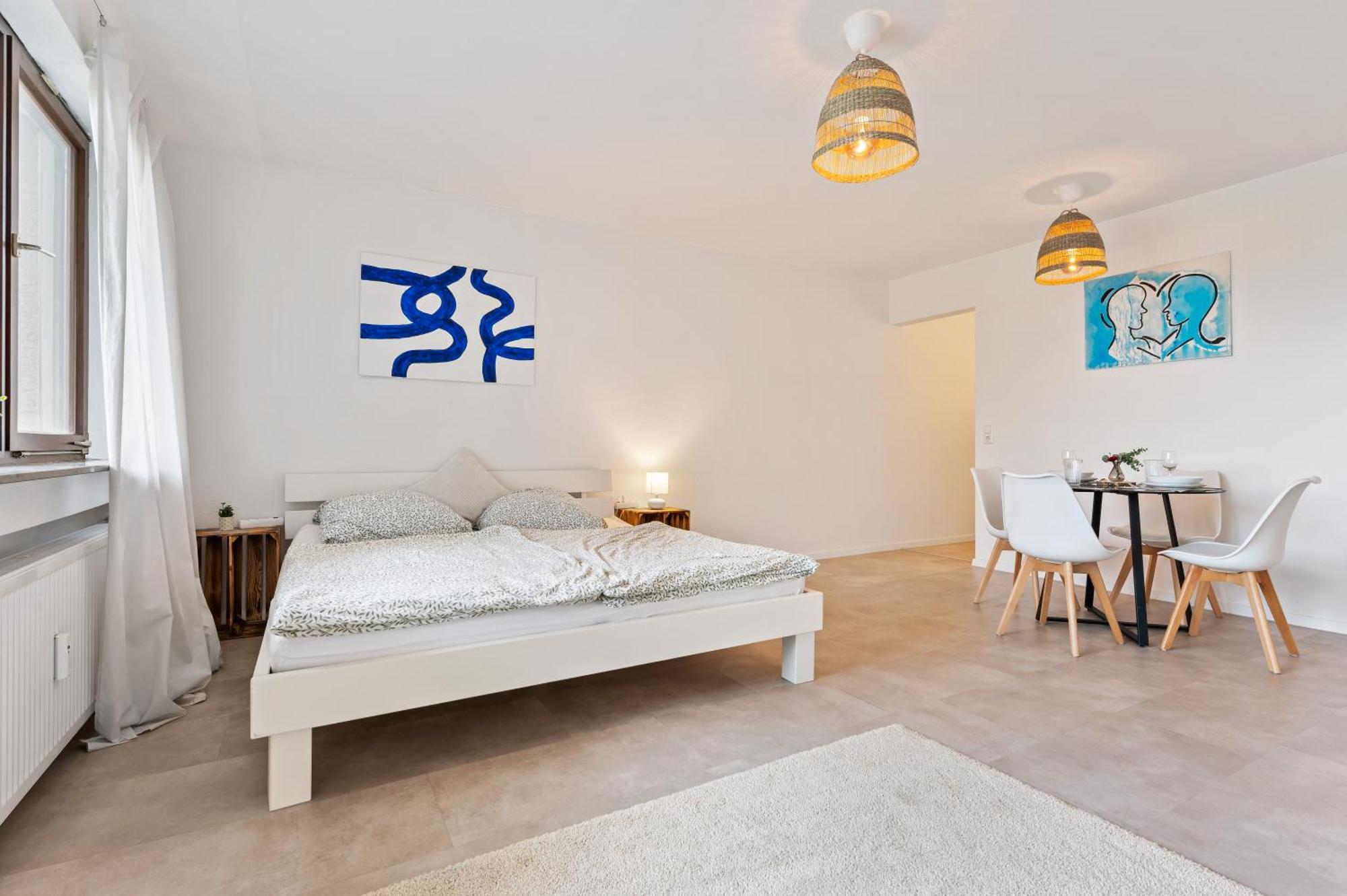 Idyl Kostenloser Privat-Parkplatz Wifi Smarttv Balkon Ludwigsburg Exteriör bild